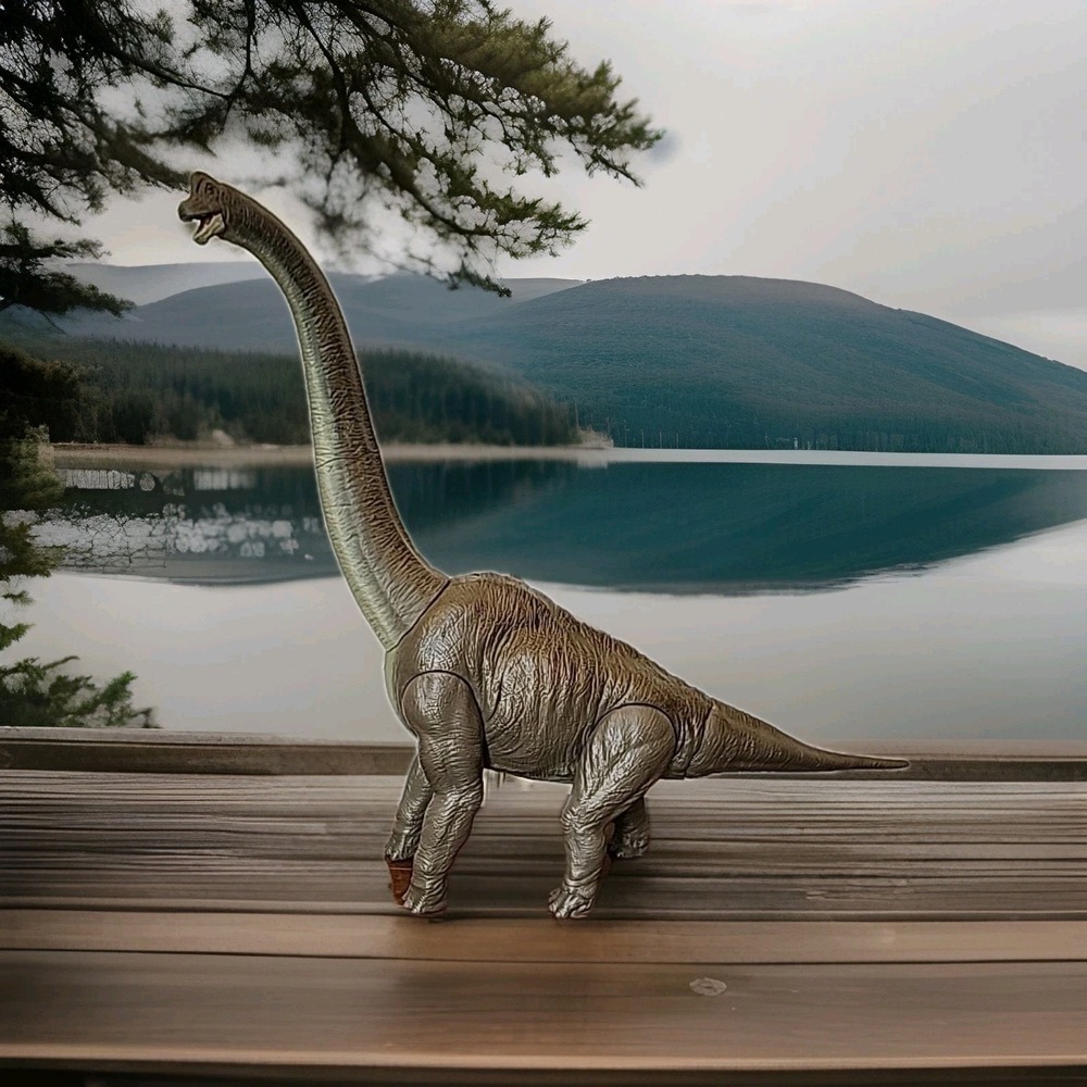 Mattel Jurassic Park World Legacy Brachiosaurus Dinosaur 28" Tall